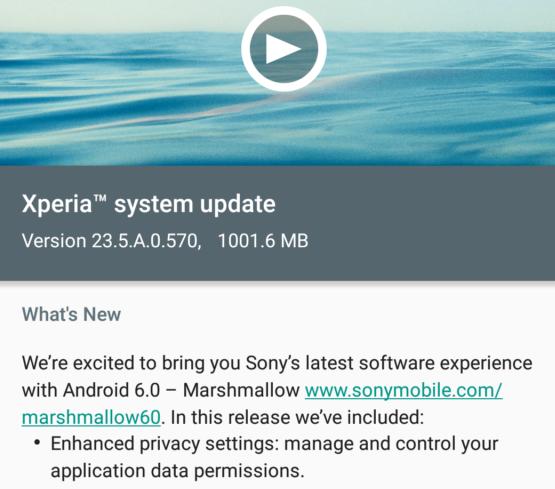 Xperia Marshmallow